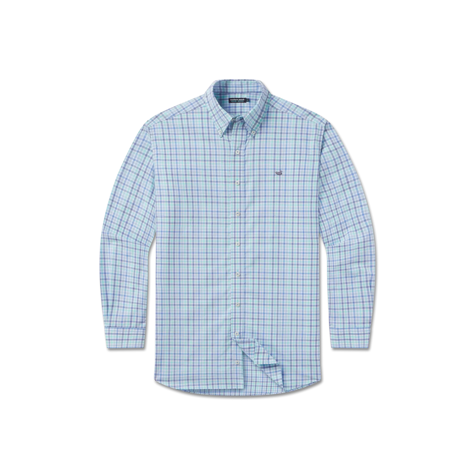 Youth Juban Check Dress Shirt