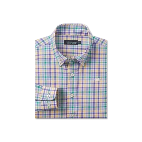 Youth Juban Check Dress Shirt